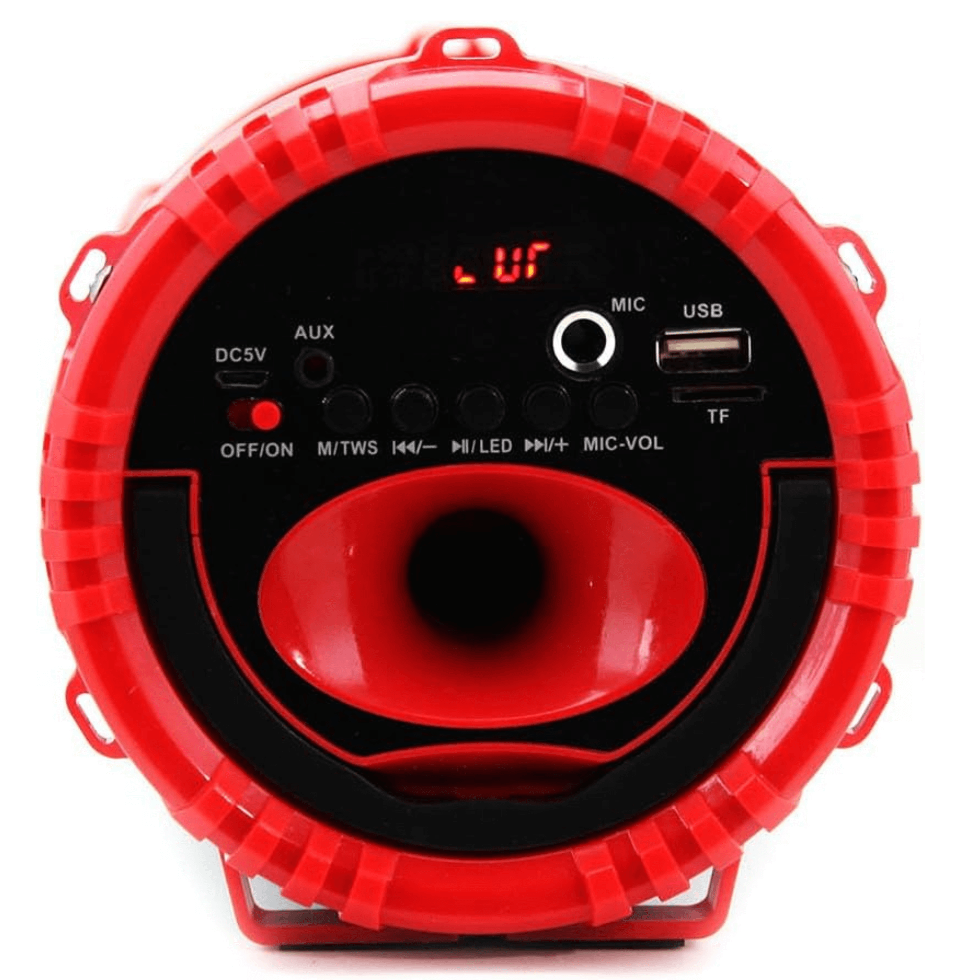 Emerson Portable Bluetooth Speaker with LED Lighting and Carrying Strap Jupiter Gear Home