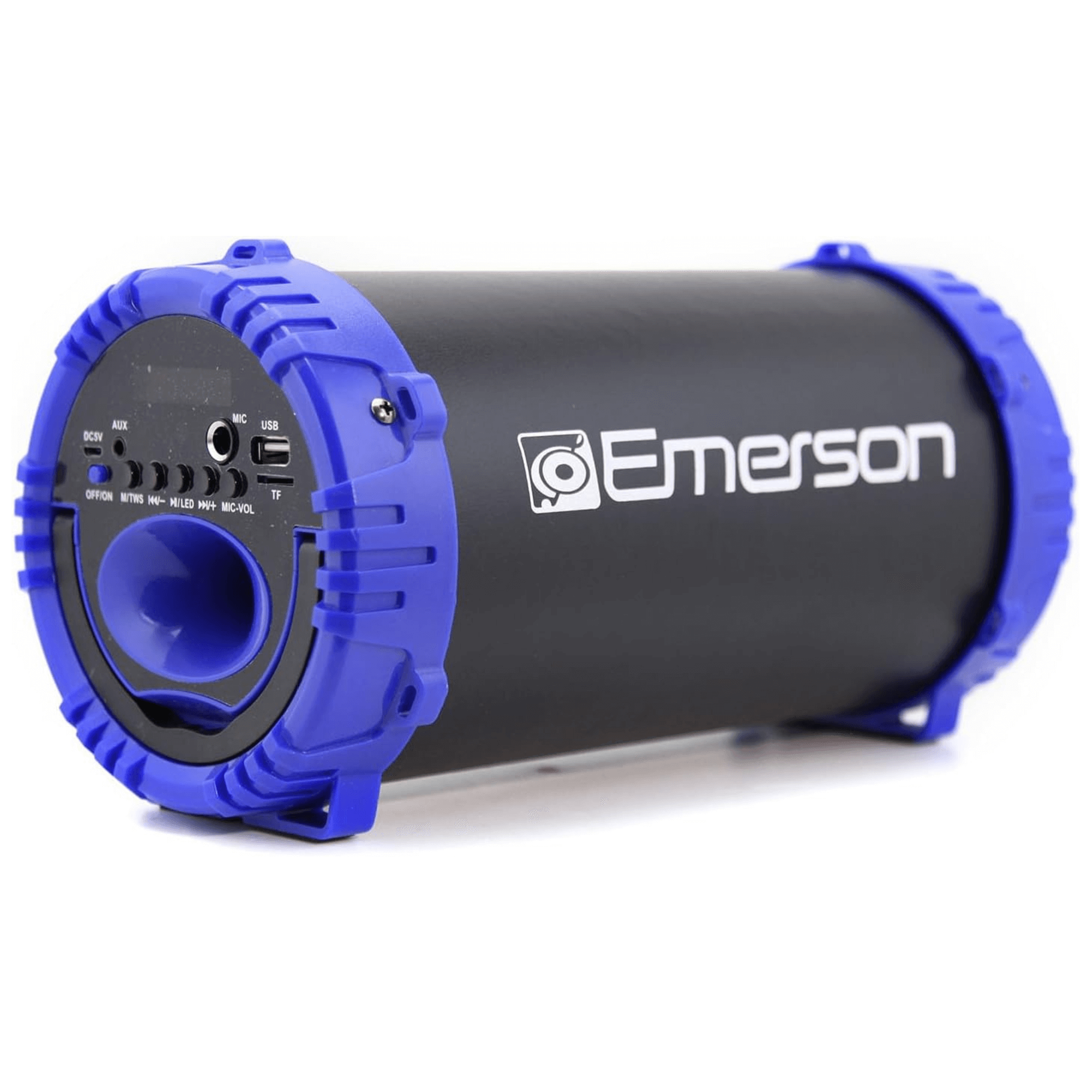Emerson Portable Bluetooth Speaker with LED Lighting and Carrying Strap Jupiter Gear Home