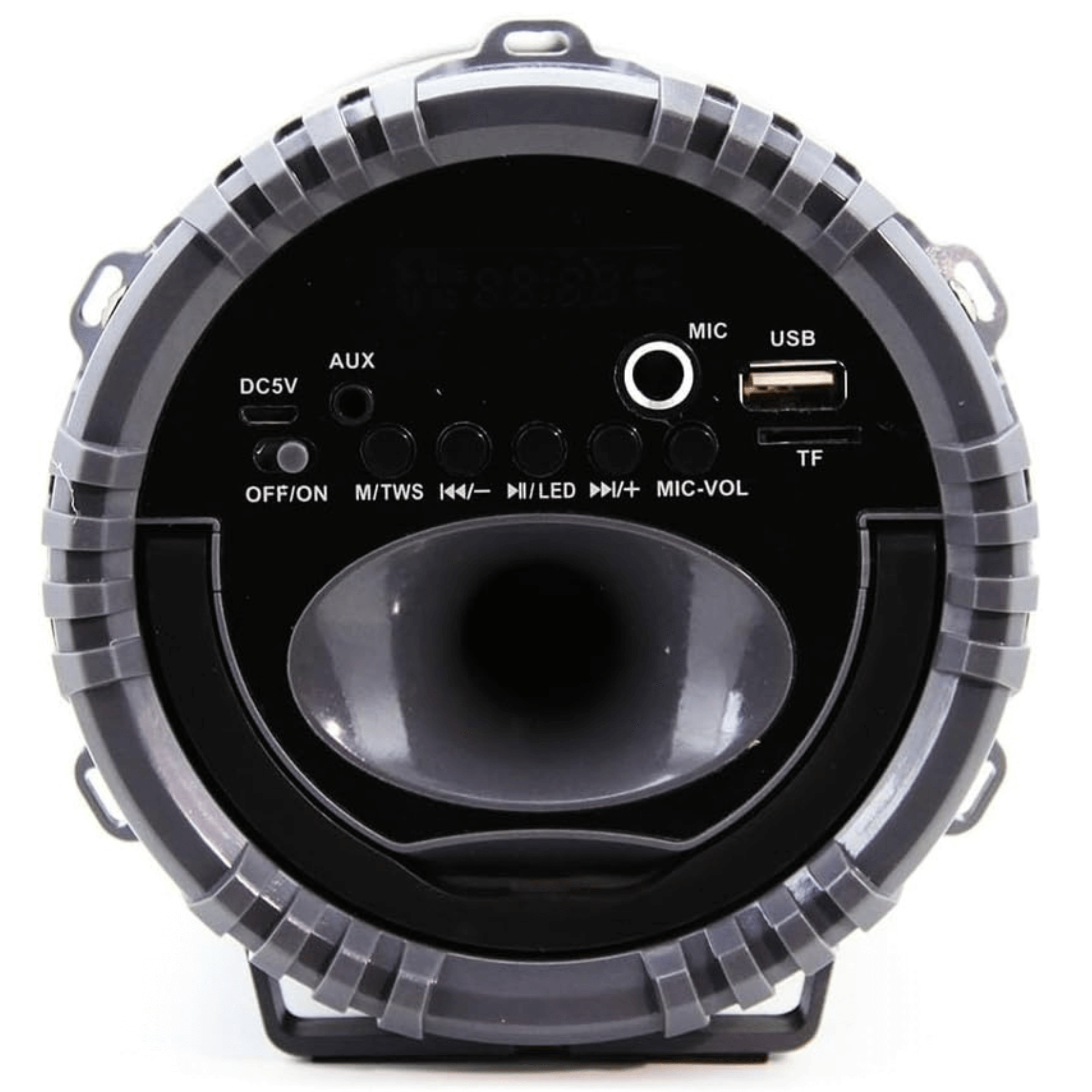 Emerson Portable Bluetooth Speaker with LED Lighting and Carrying Strap Jupiter Gear Home