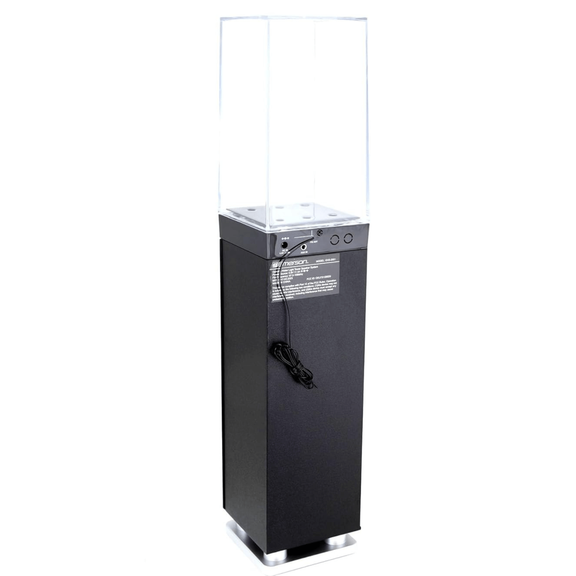 Emerson Dancing Water Light Tower Bluetooth Speaker Jupiter Gear Home