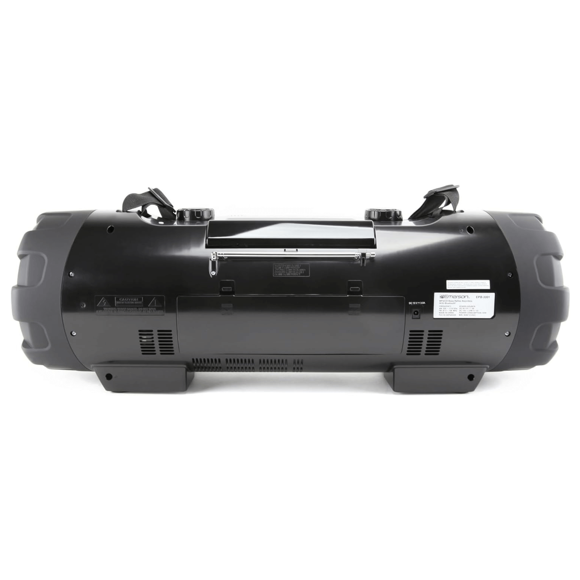Emerson Dual Subwoofer Bluetooth Boombox Jupiter Gear Home
