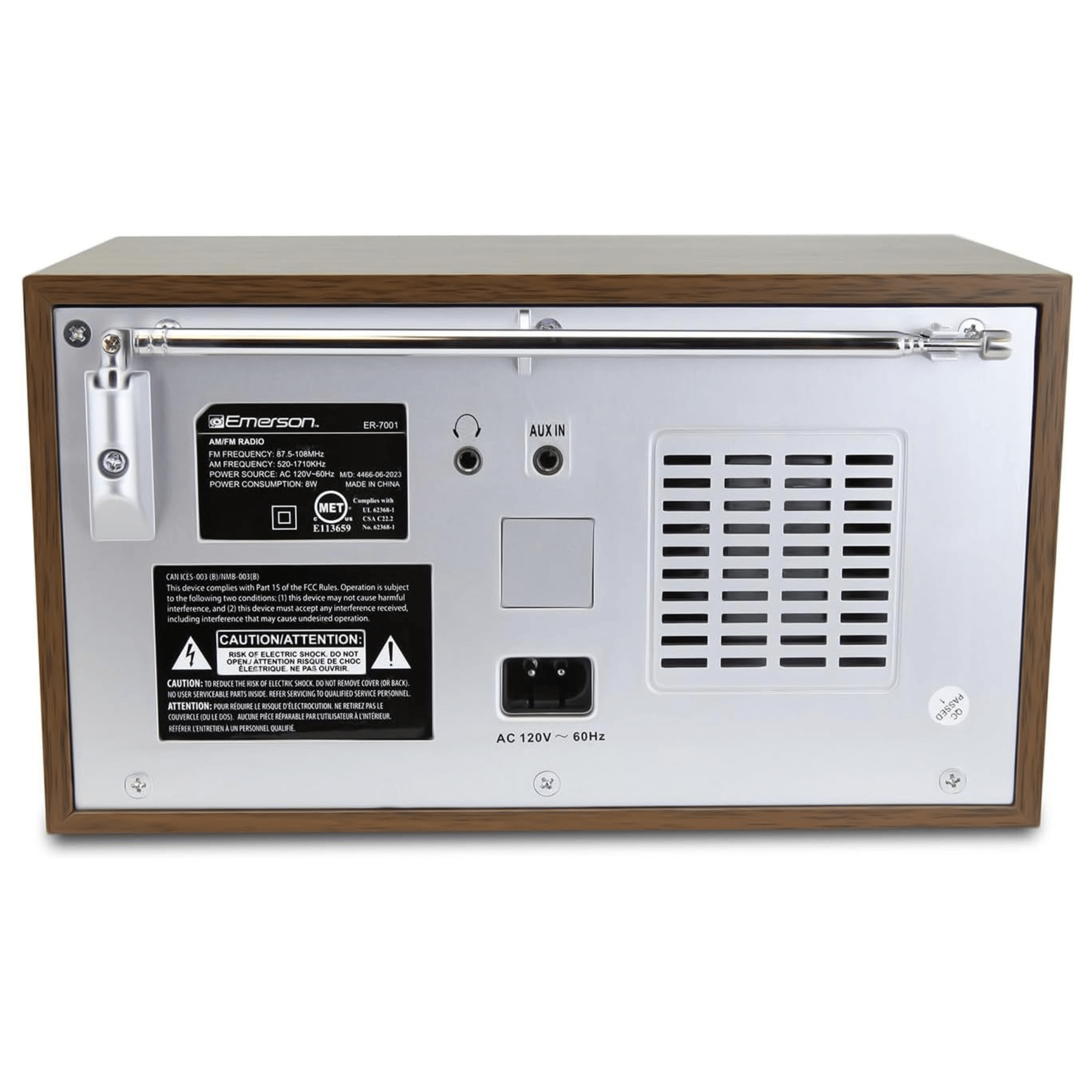Emerson AM / FM Radio with Built-In Speaker Jupiter Gear Home
