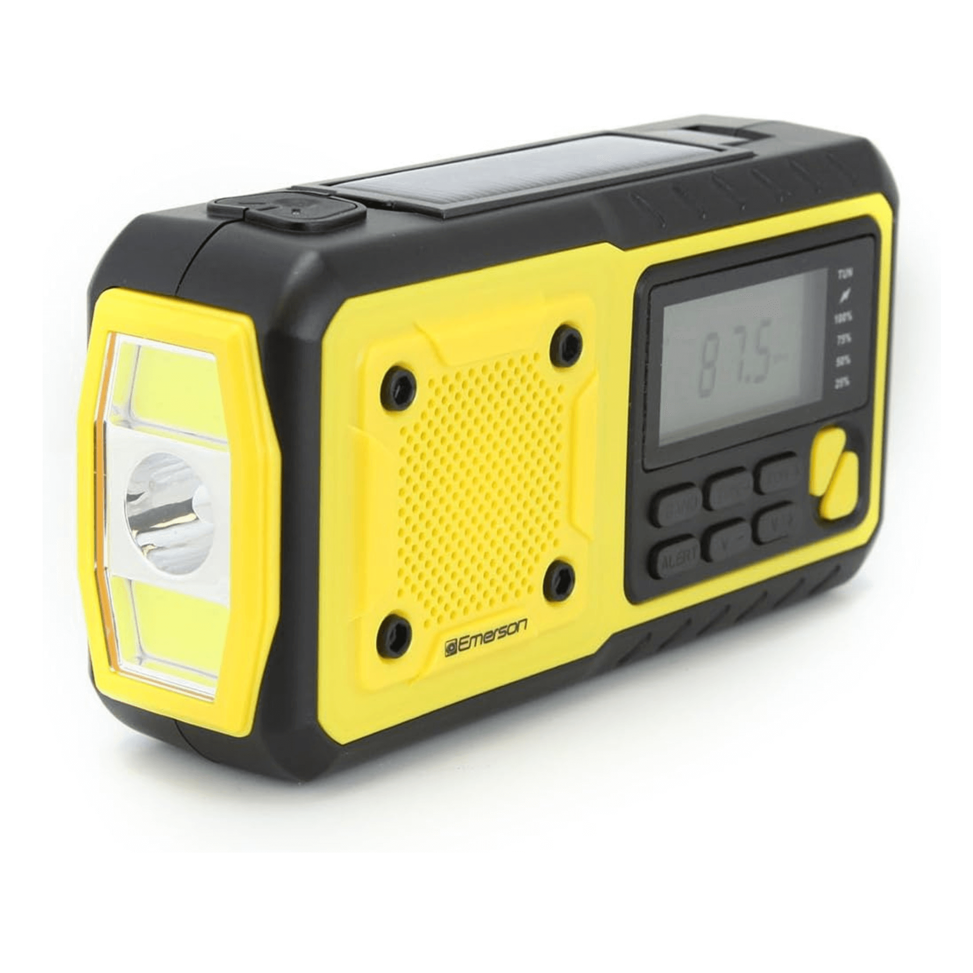 Emerson Emergency AMFM Radio with Weather Band / Flashlight / Power Bank Jupiter Gear Home