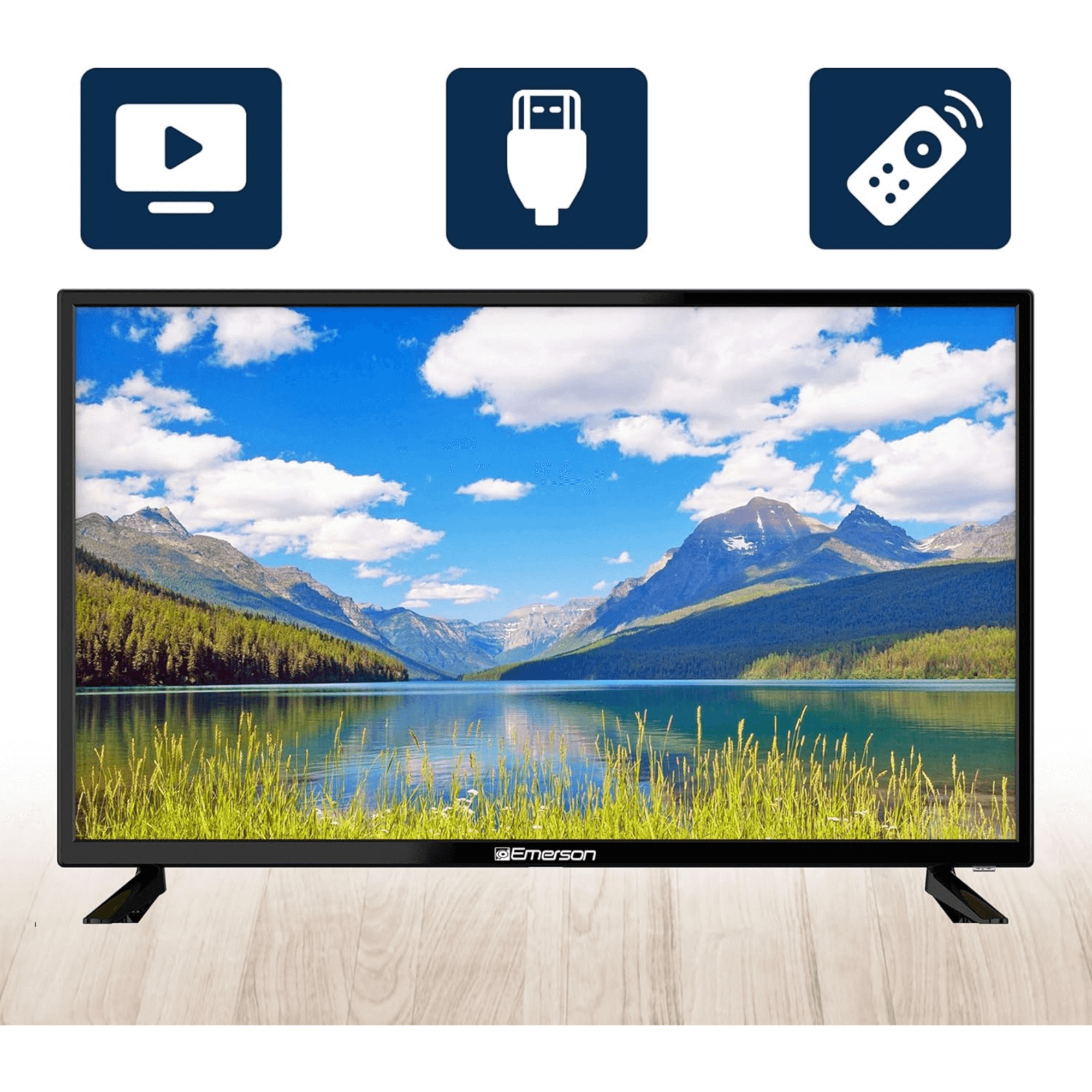 Emerson 32" Class Widescreen HD LED Television Jupiter Gear Home