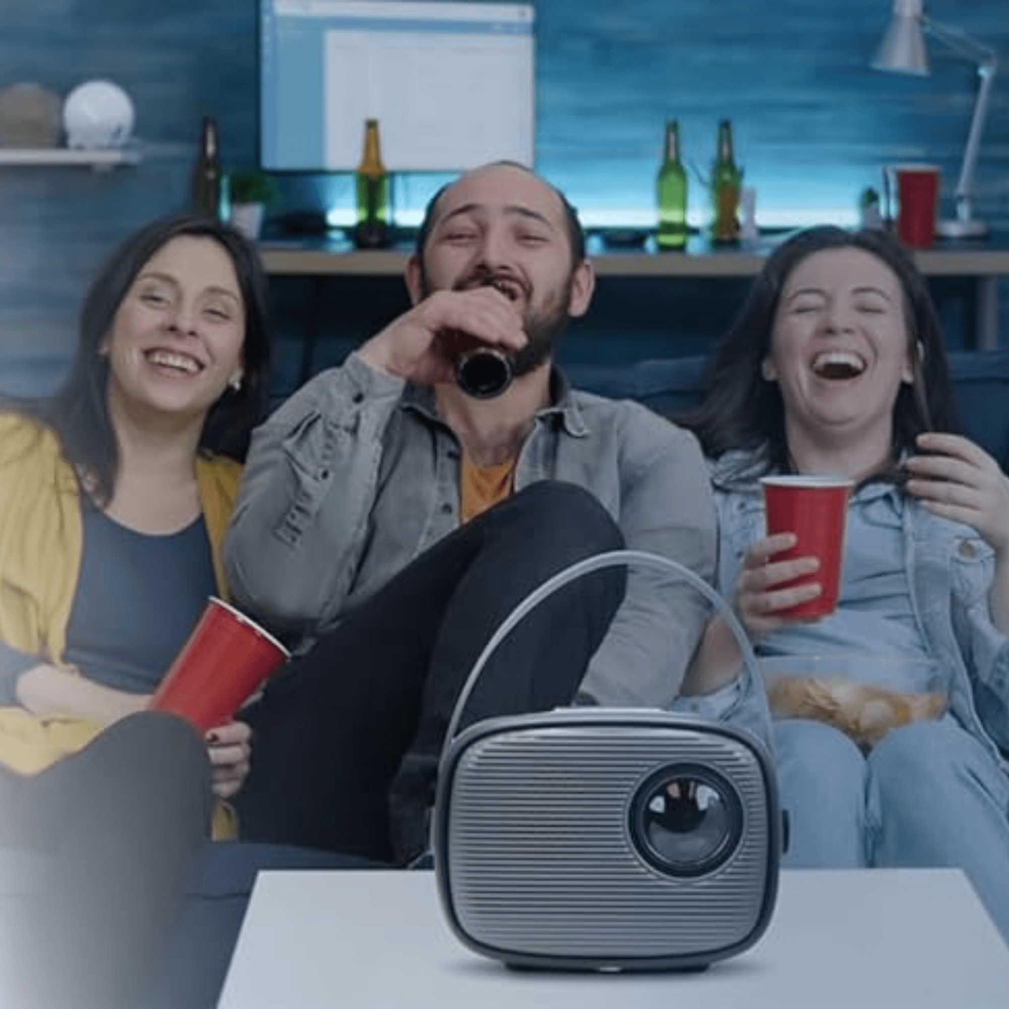 Emerson Portable LCD Mini Projector Jupiter Gear Home
