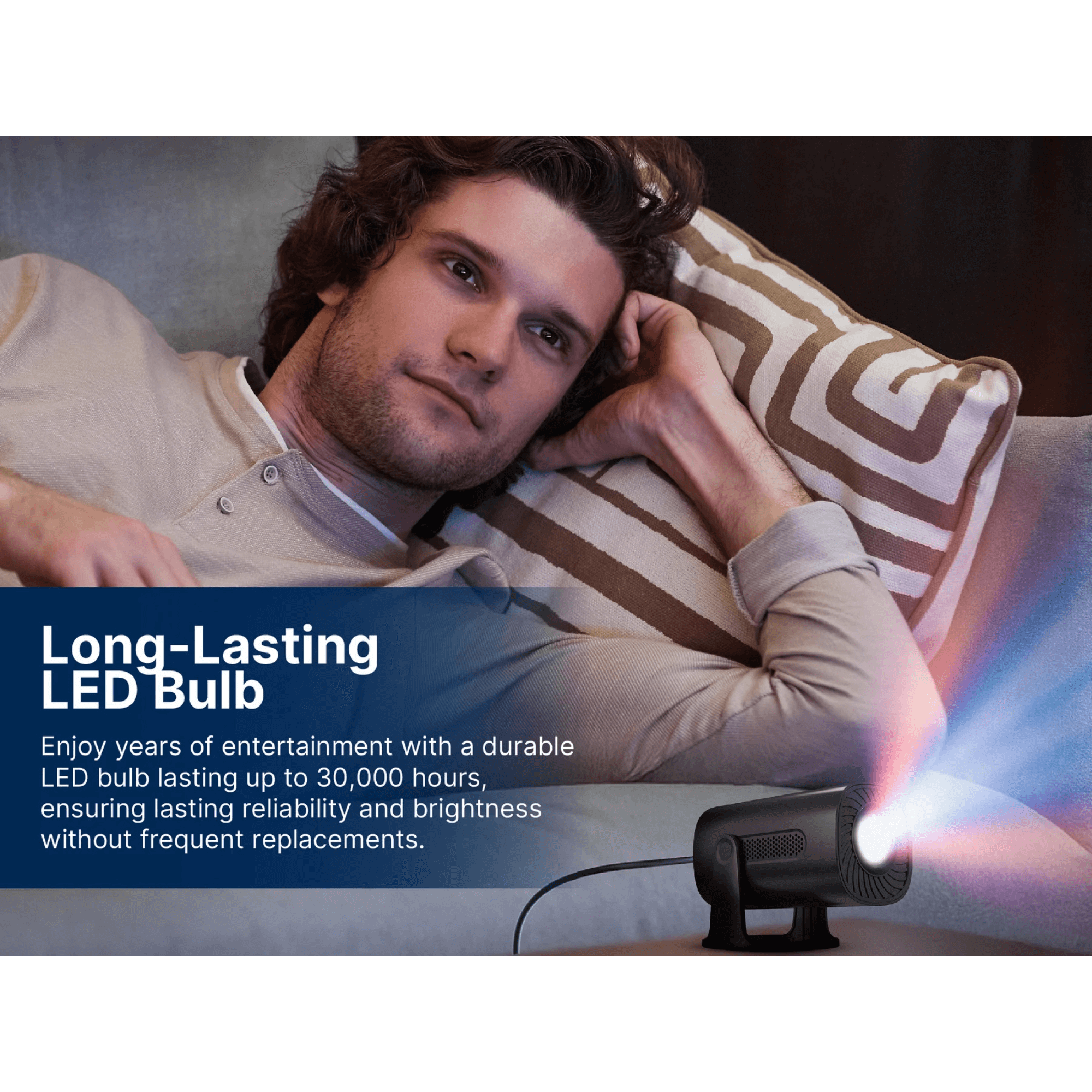 Emerson 120" Home Theater LCD Projector Jupiter Gear Home