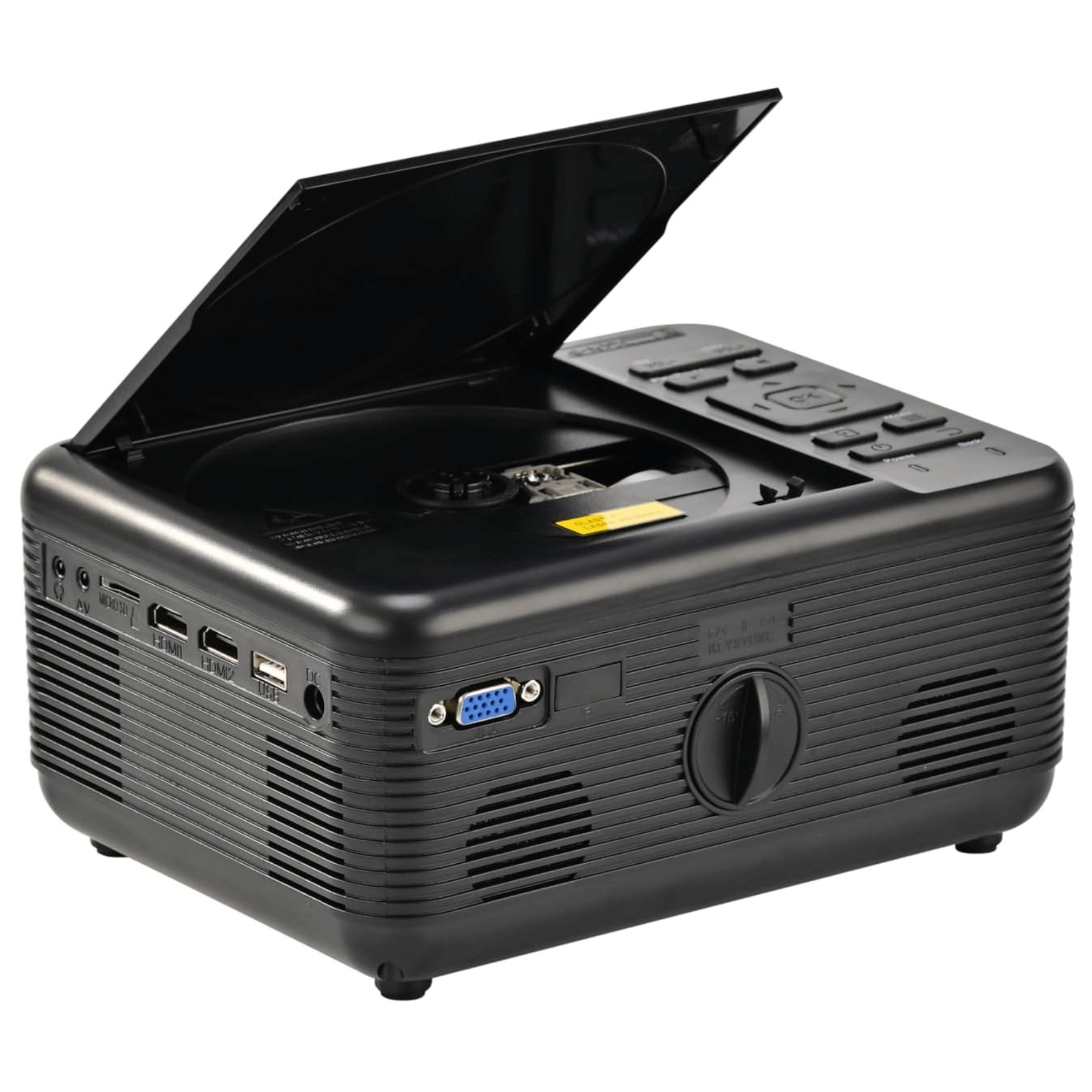 Emerson 120" Home Theater LCD Projector with Built-In TV Tuner and DVD Player Jupiter Gear Home