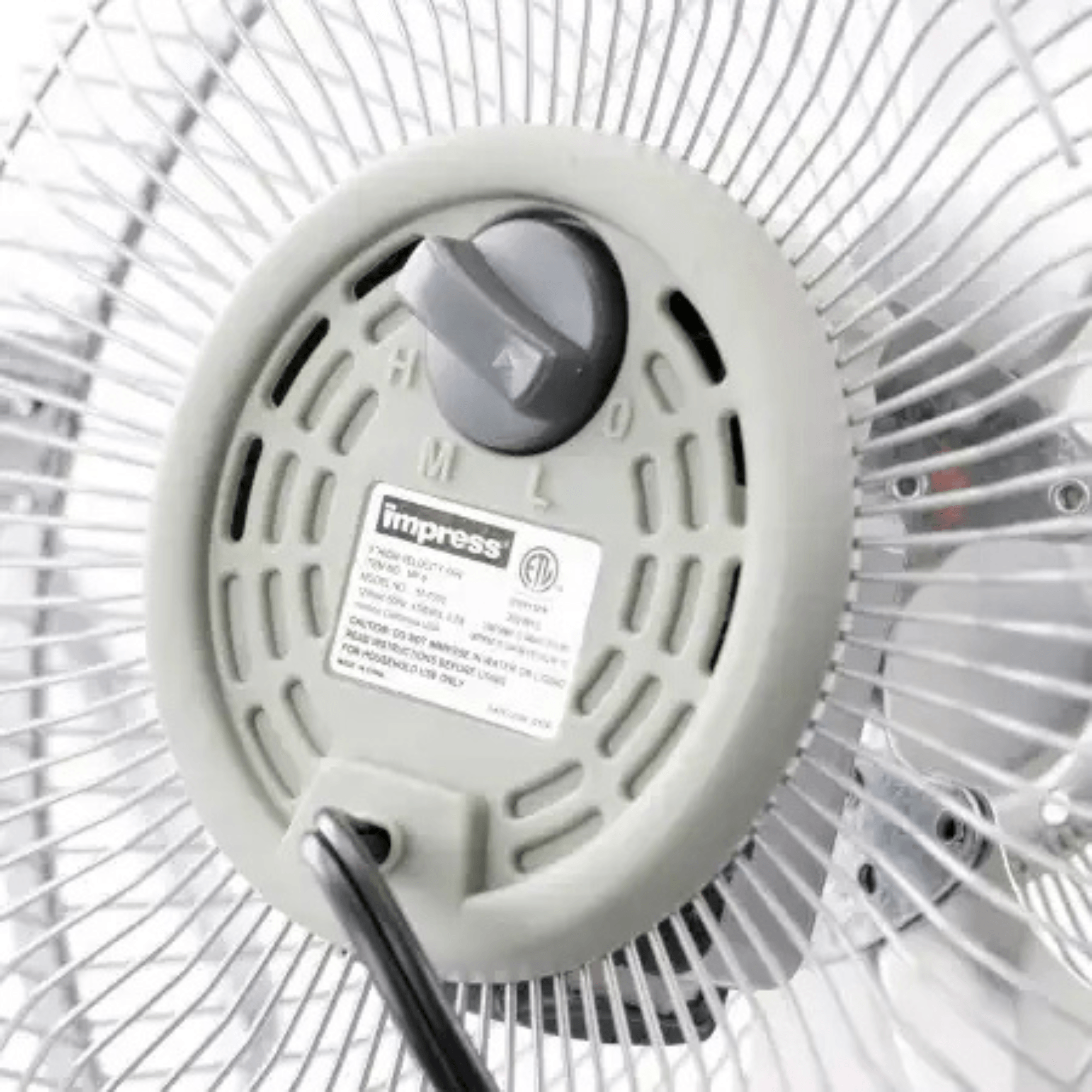 Impress All-Metal 9" High Velocity Floor Fan Jupiter Gear Home