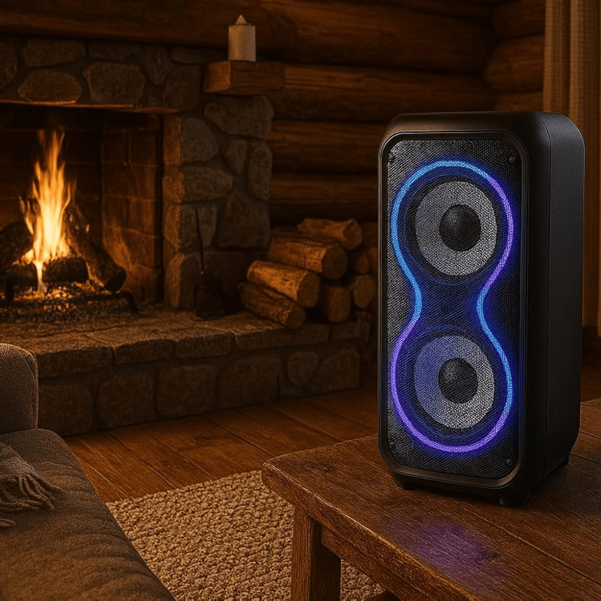 IQ Sound 2x4-Inch High Efficiency Bluetooth Speaker System Jupiter Gear Home