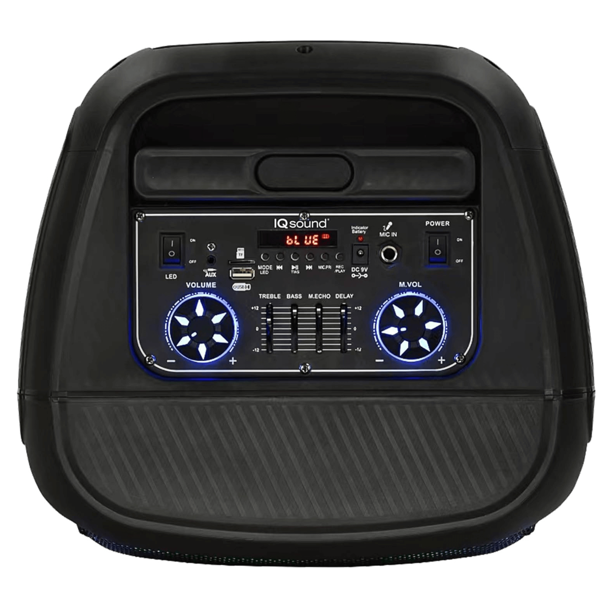 IQ Sound 12-Inch Portable Bluetooth Party Speaker with TWS Jupiter Gear Home