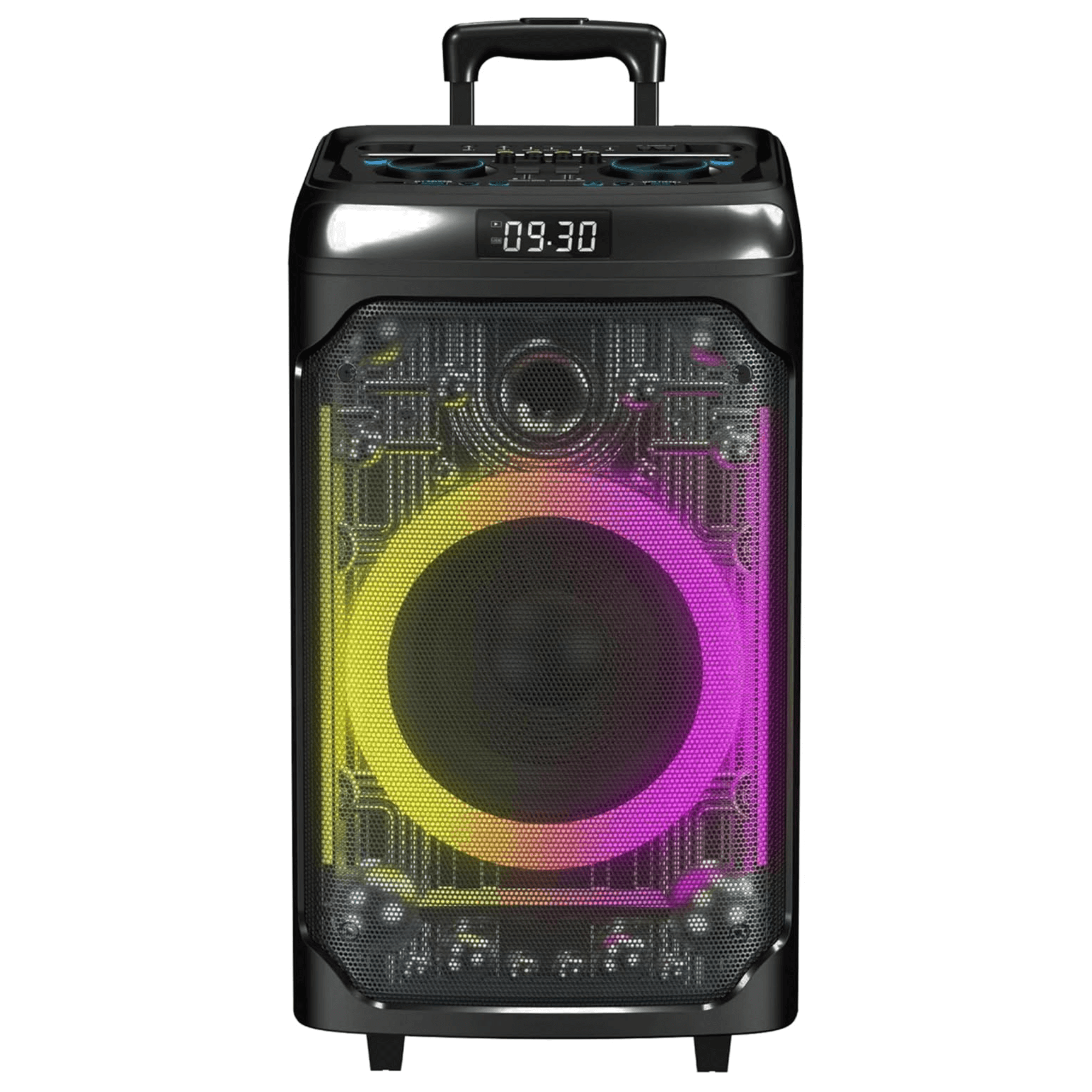 IQ Sound CYBER FLEX12 12-Inch Portable Bluetooth Party Speaker Jupiter Gear Home