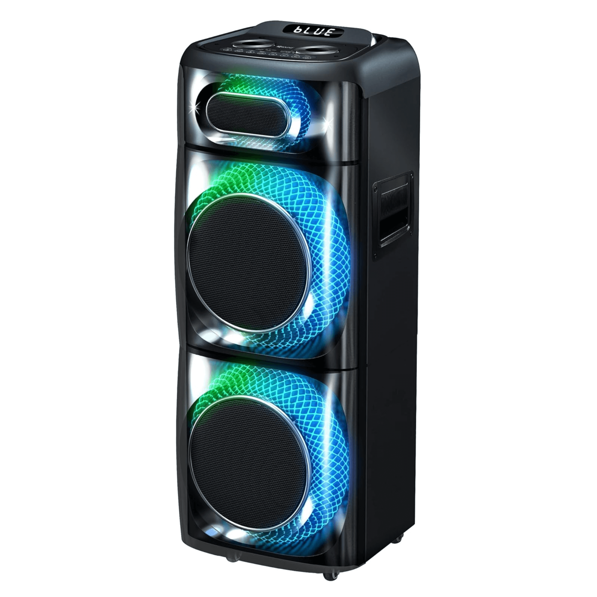 IQ Sound TorusFLEX 2x10-Inch Portable Bluetooth DJ Speaker Jupiter Gear Home
