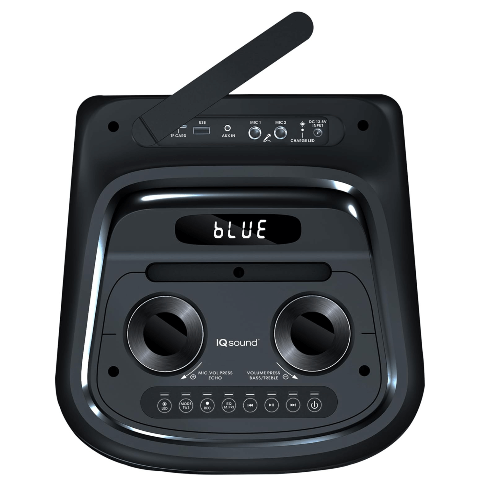 IQ Sound TorusFLEX 2x10-Inch Portable Bluetooth DJ Speaker Jupiter Gear Home