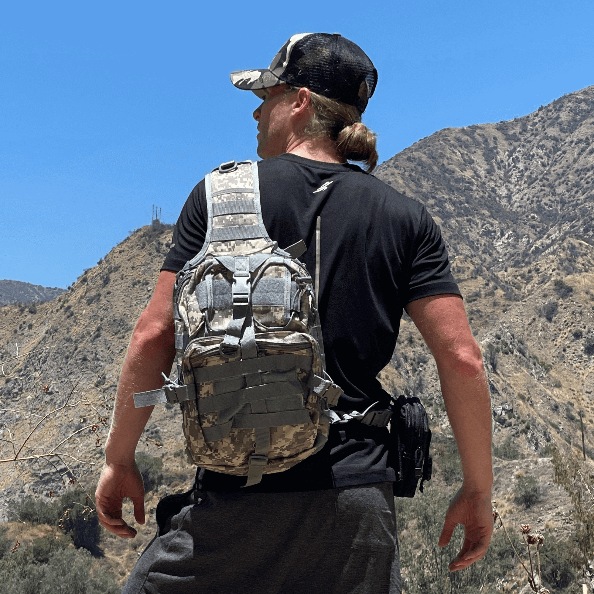 JupiterGear Tactical Military Sling Backpack 15L Shoulder Bag Molle Outdoor Daypack Backpack with Adjustable Strap Jupiter Gear Home