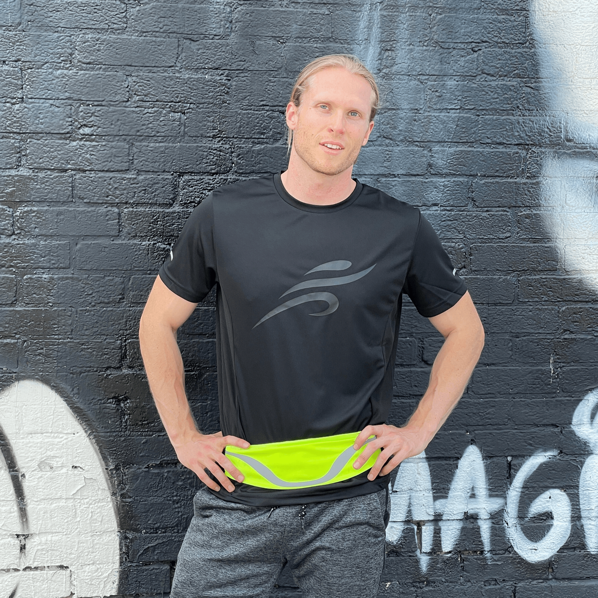 JupiterGear Water-Resistant Sport Waist Pack Running Belt with Reflective Strip Jupiter Gear Home