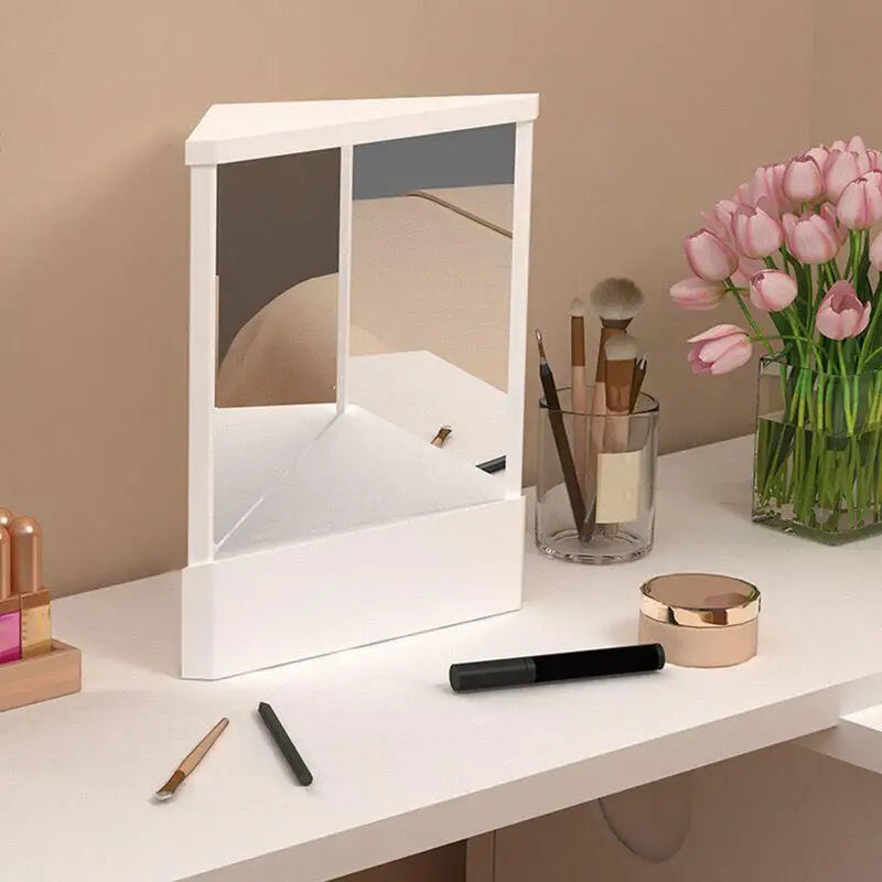 Non Reversing Mirror Professional TrueMirror Clear Inverted Mirror Cosmetic Mirror For Cosmetic Makeup Vanity Table Bedroom Taj Home Store