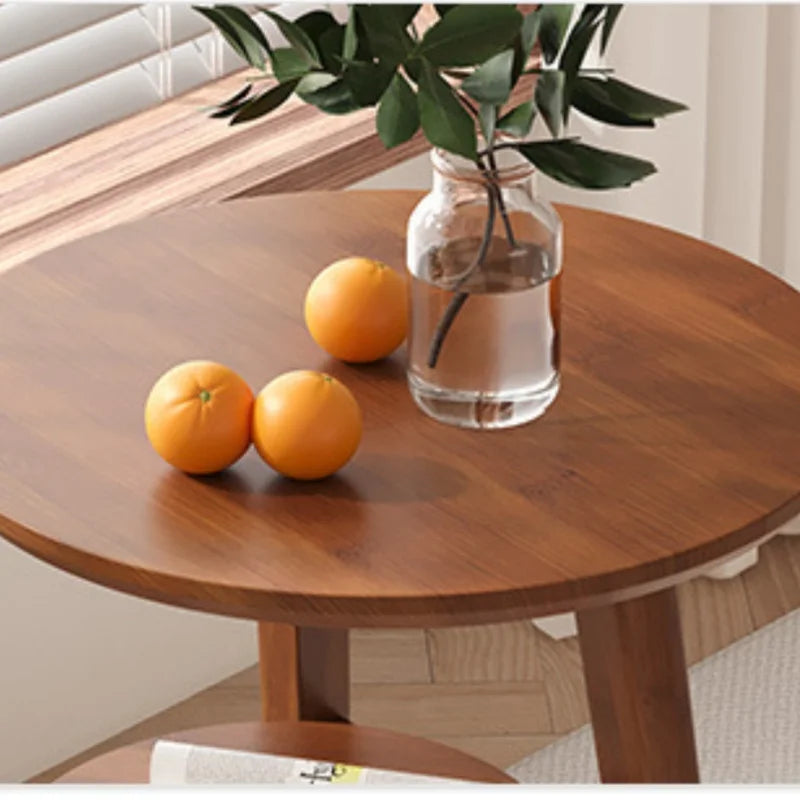 Modern Bedside Cabinets Coffee Table Solid Wood Side Table Movable Living Room Small Coffee Table Home Furniture New Taj Home Store