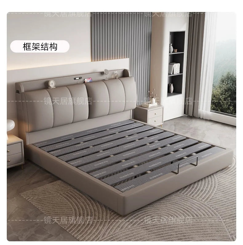 Bedroom Storage Bed Modern Corium Wedding Luxury Bed Corium Double Recamaras Matrimoniales Completas Muebles Home Furniture Taj Home Store