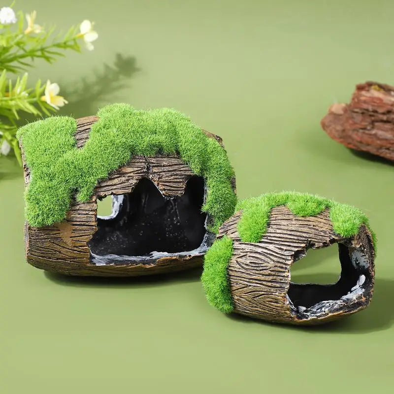 Aquarium Decoration Fish Shelter Fish Tank Resin Ornaments Fish And Hiding Cave Aquarium Landscaping Taj Home Store