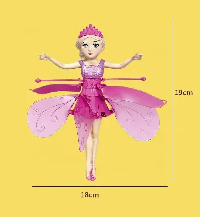 Flying Doll Dancing Simulation Helicopter Gesture Induction Machine Rotating Flying Toy Luminous Children&