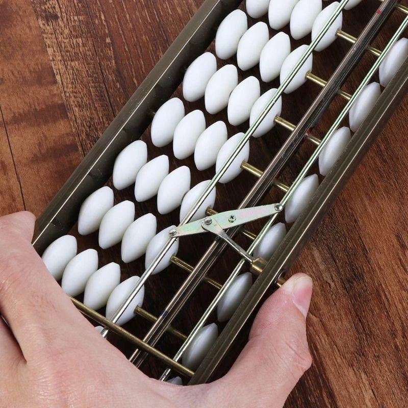 17 Digits Rods Soroban Standard Abacus Chinese Japanese Calculator Counting Tool Math Learning Beginners Taj Home Store
