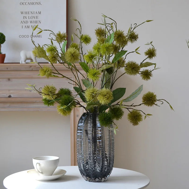 Artificial Plants Dandelion Bouquet Vases for Home Decor Wedding Decorative Fake Flowers Needlework Ornamental Flowerpot Taj Home Store
