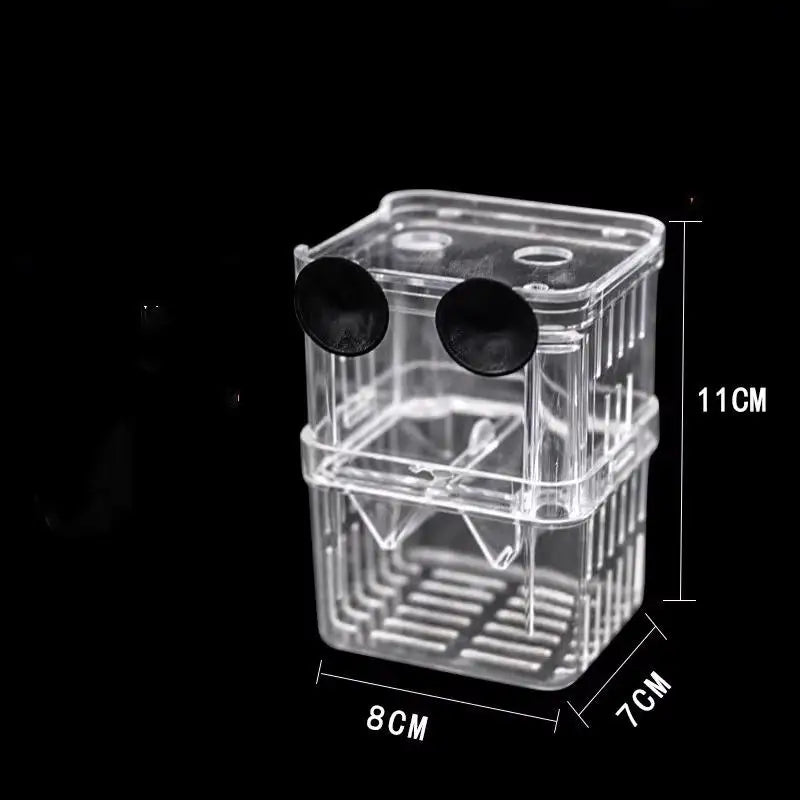Acrylic isolation box, fish tank incubator, aquaculture box, aquarium supplies, peacock fish aquaculture box, aquarium Taj Home Store