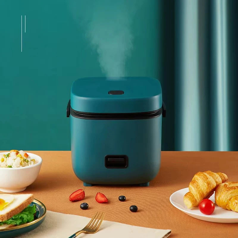 Mini Rice Cooker Automatic Household Kitchen Electric Cooking machine 1-2 People Food Warmer Steamer 1.2L Small Rice Cooker Taj Home Store
