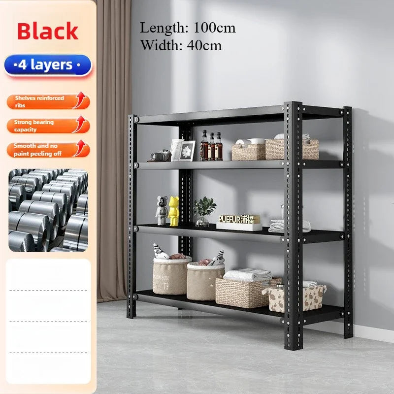 Shelves Home Shelves Living Room Multi-layer Balcony Living Room Kitchen Iron Shelves Taj Home Store