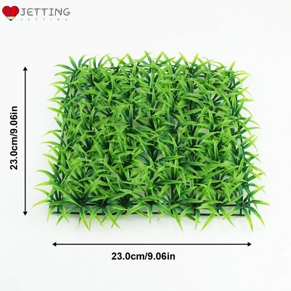 Aquarium Ornaments Artificial Water Plastic Green Grass Plant Lawn Aquatic Aquarium Fish Tank Decor Taj Home Store