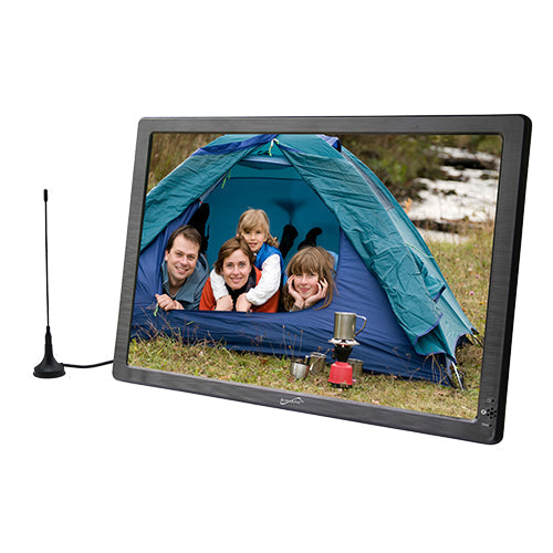 Supersonic 12" Portable Digital LED TV with USB & SD Inputs, 12 Volt ACDC Compatible for RVs (SC-2812) Jupiter Gear Home