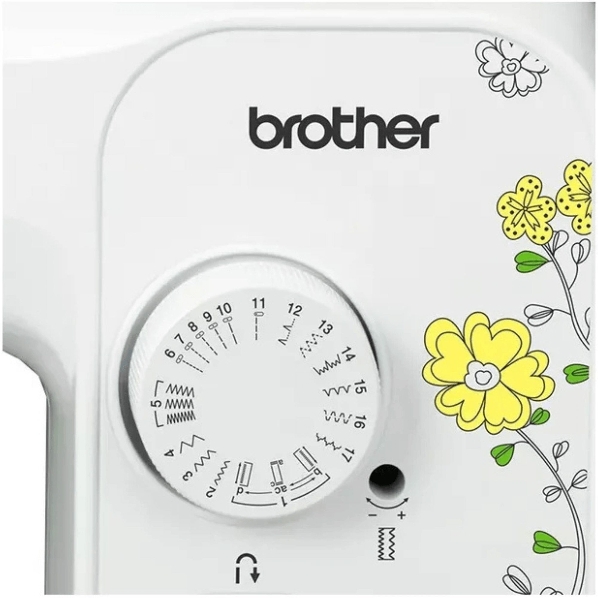 Brother 17-Stitch Free Arm Sewing Machine Jupiter Gear Home