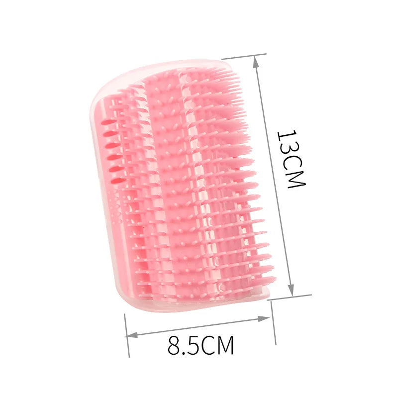 Massage Pet Cat Brush Corner Scrape Hair Removal Beauty Clean Corner Brush Removable Scratcher Comb for Kitten Cat Taj Home Store