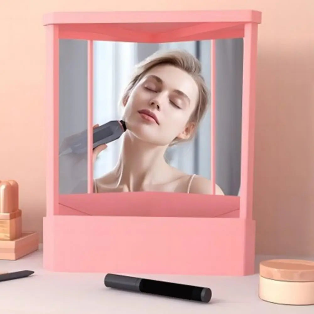 Non Reversing Mirror Professional TrueMirror Clear Inverted Mirror Cosmetic Mirror For Cosmetic Makeup Vanity Table Bedroom Taj Home Store