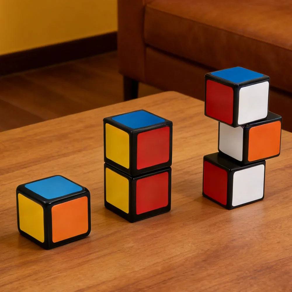 2.5cm/0.984inch Magic Speed Cube, 1x1 Cube, 1x2 Cube, 1x3 Cube, Christmas Halloween Thanksgiving Gifts Taj Home Store