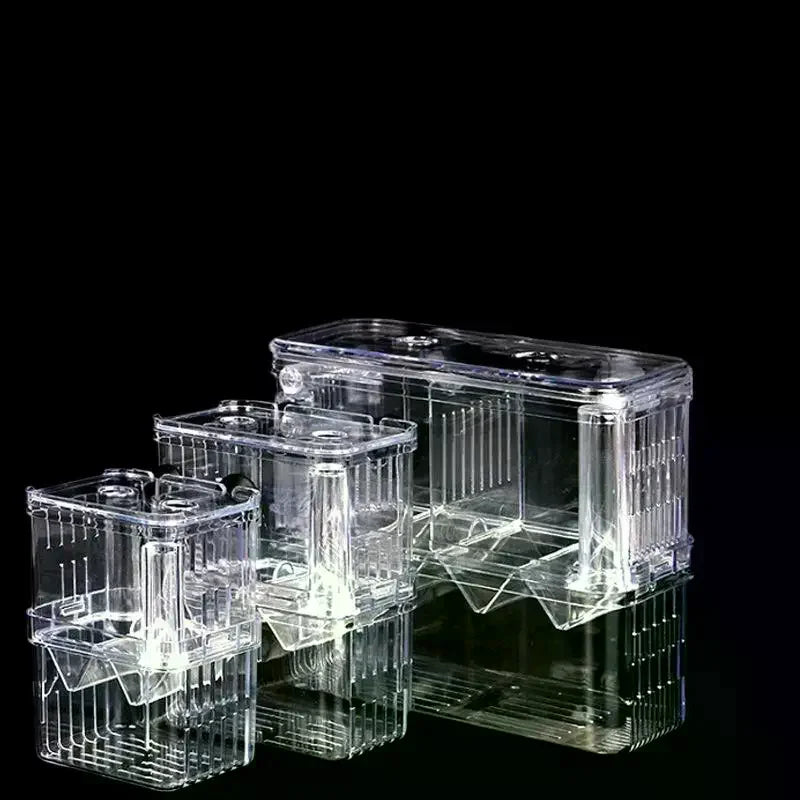 Acrylic isolation box, fish tank incubator, aquaculture box, aquarium supplies, peacock fish aquaculture box, aquarium Taj Home Store