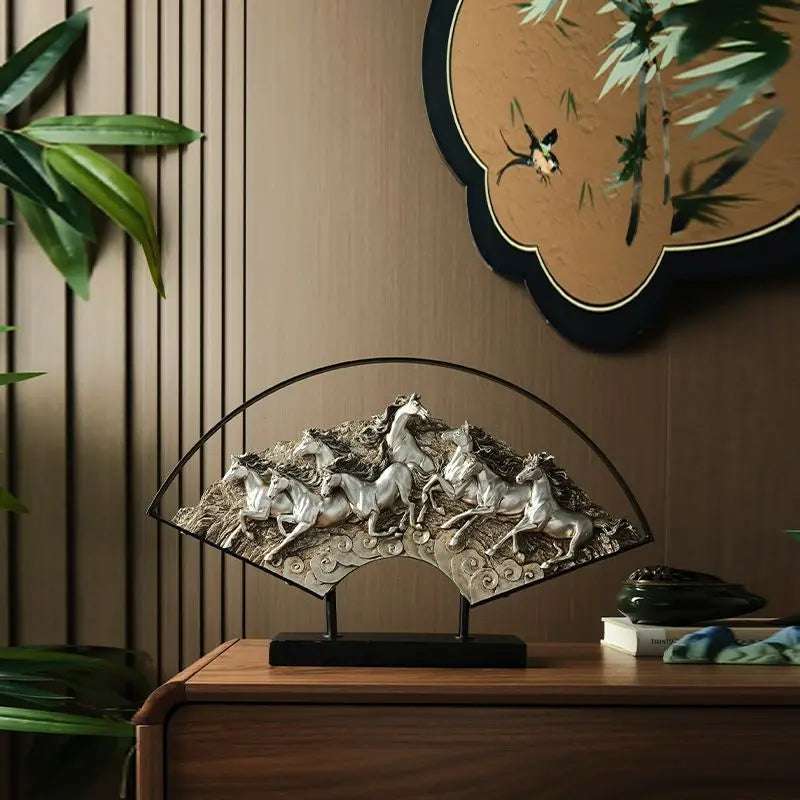 A high-end Chinese-style bookcase for the bedroom is a home decoration that attracts wealth and prosperity Taj Home Store