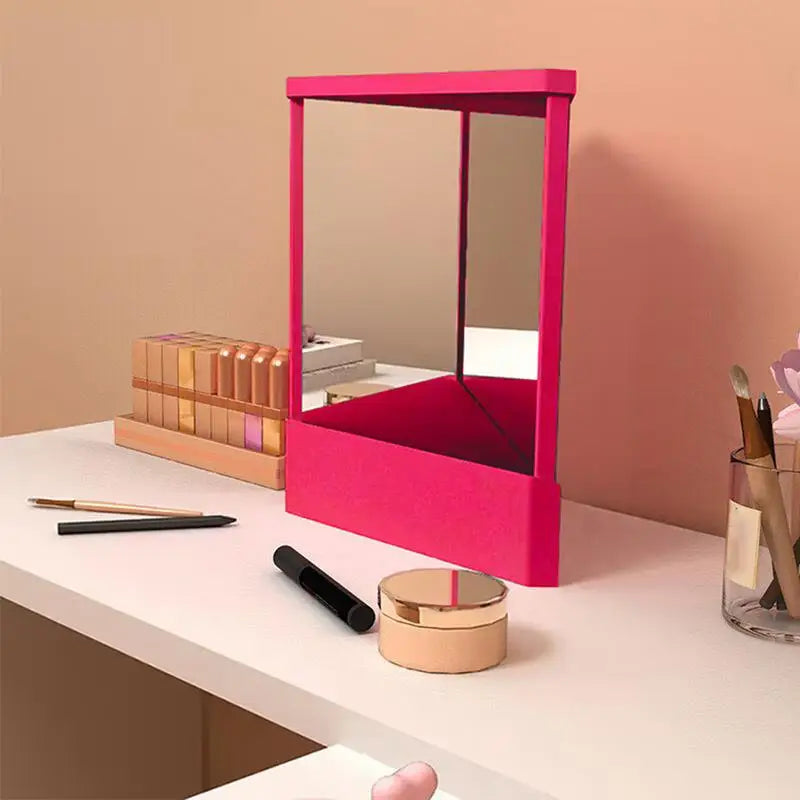 Non Reversing Mirror Professional TrueMirror Clear Inverted Mirror Cosmetic Mirror For Cosmetic Makeup Vanity Table Bedroom Taj Home Store