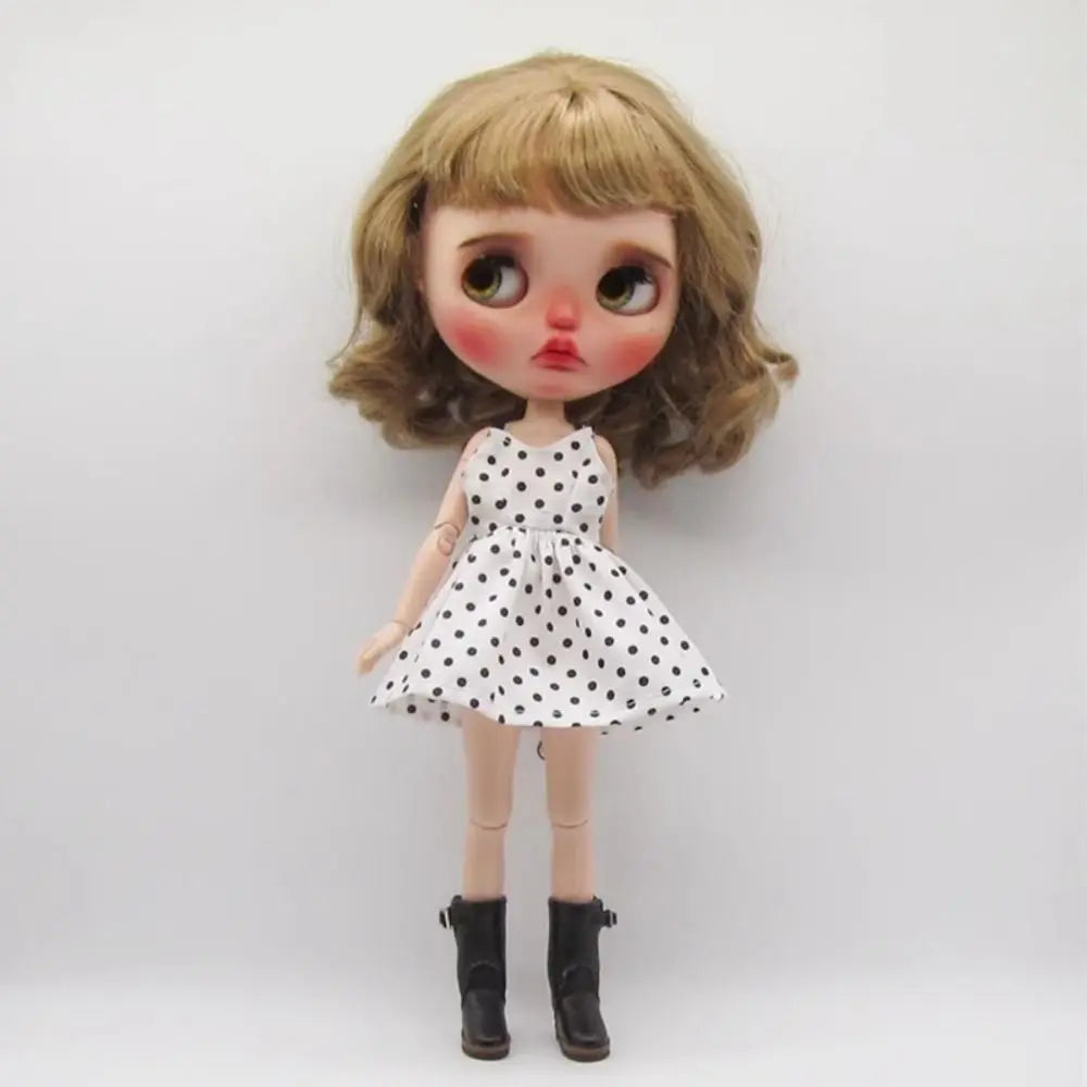 Princess Camisole Skirt Dresses For ob24 ob22 Dolls Long Dresses White Cardigans For blythe Dolls DIY Clothes Accessories Taj Home Store