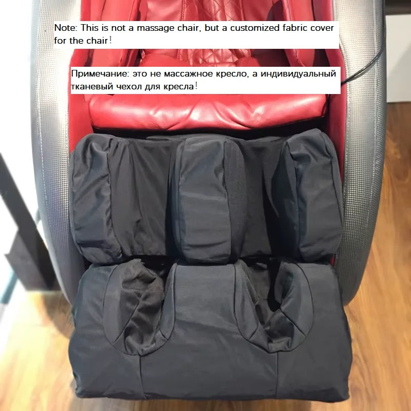Customized Cloth Dust Cover Wear-resistant and Scratch-Resistant Full Wrapped Fbric Cover Universal Massage Chair Accessory Taj Home Store