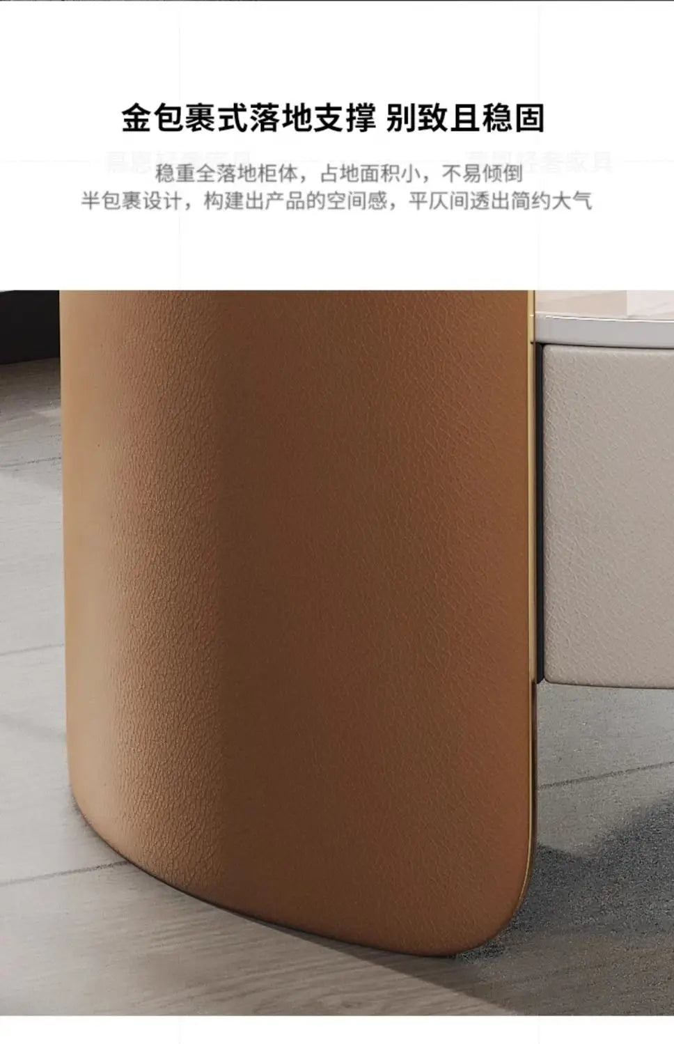 Modern Italian Round Bedside Table: Minimalist Design, Luxury & High-End Storage for Home Bedrooms Taj Home Store