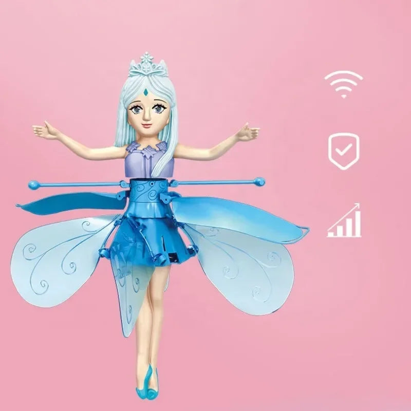 Flying Doll Dancing Simulation Helicopter Gesture Induction Machine Rotating Flying Toy Luminous Children&