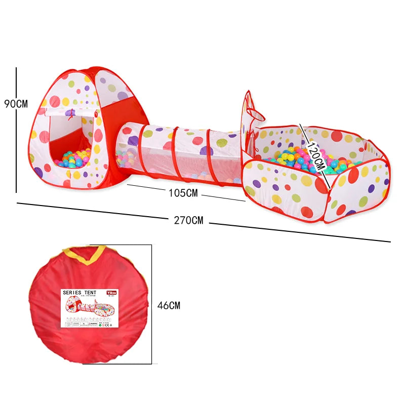 120cm Hexagon Children Ball Pool with Basketball Hoop Portable Foldable Kid Playpen Playground Gym Play Mat Baby Sport Education Taj Home Store
