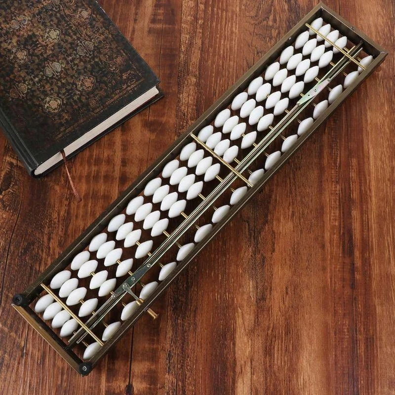 17 Digits Rods Soroban Standard Abacus Chinese Japanese Calculator Counting Tool Math Learning Beginners Taj Home Store
