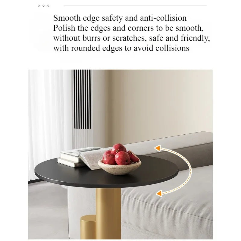 Living room sofa, small coffee table, side cabinet, living room home, light luxury bedside table, balcony, simple and creative Taj Home Store