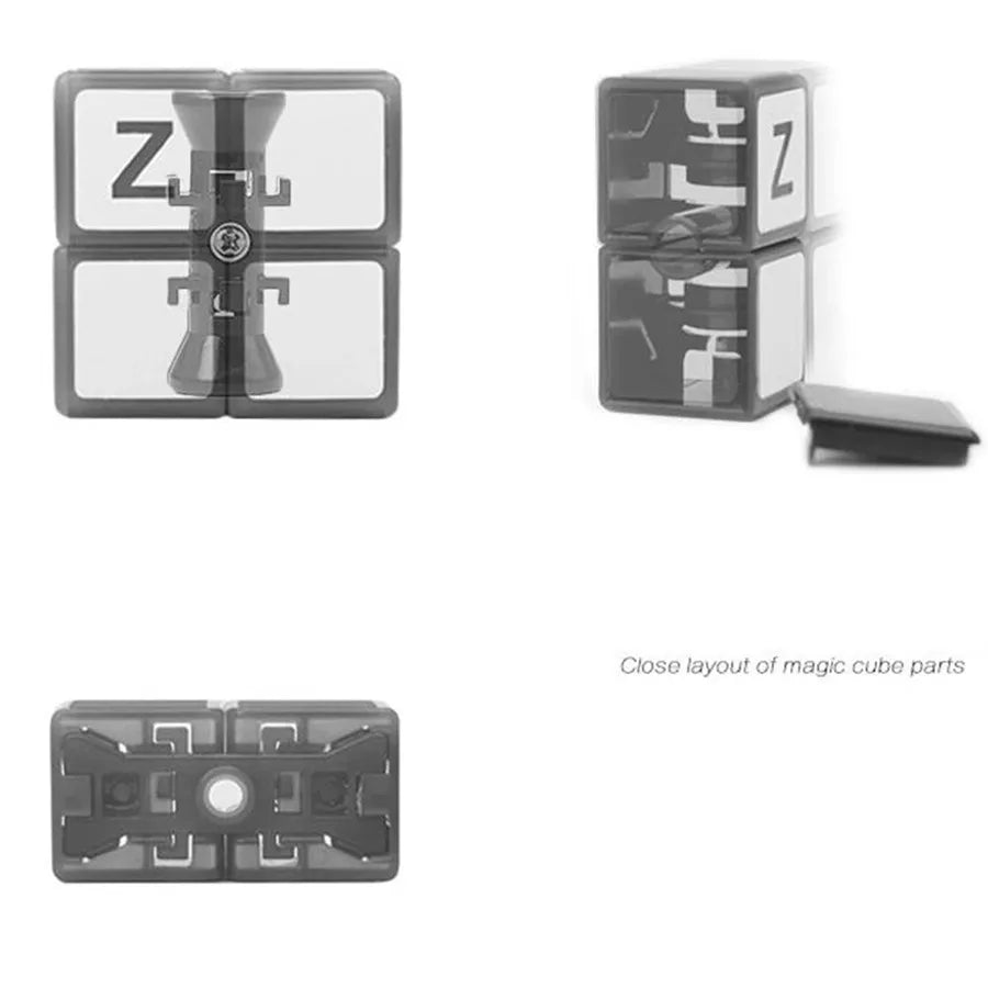 Zcube 1x2x2 Speed Magic Cube 122 Cubes Puzzle Educational Cubo Magico Toys For Kids Children Gift For Children Taj Home Store