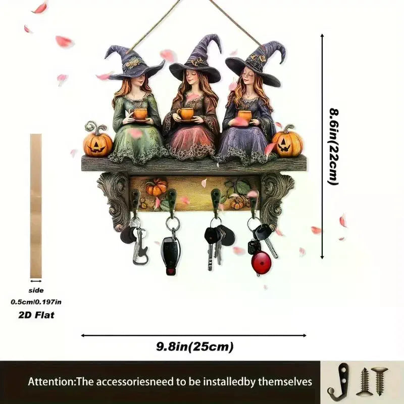 2025 New Exquisite Halloween Wooden Christmas Decor Home Ornaments Holiday Gift Set For Indoor Outdoor Festive Decorations Taj Home Store