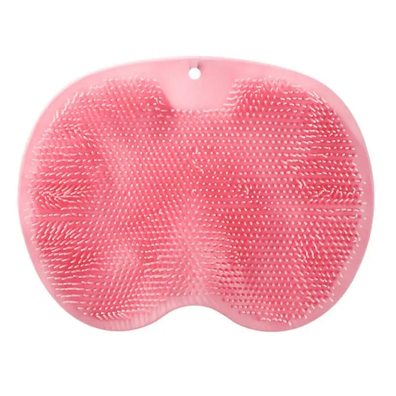 Bathroom Shower Anti Slip Mat, Circular Massage Foot Mat, Back Suction Cup, Foot Scrubber, Back Scrubber, Anti Fall Device Taj Home Store