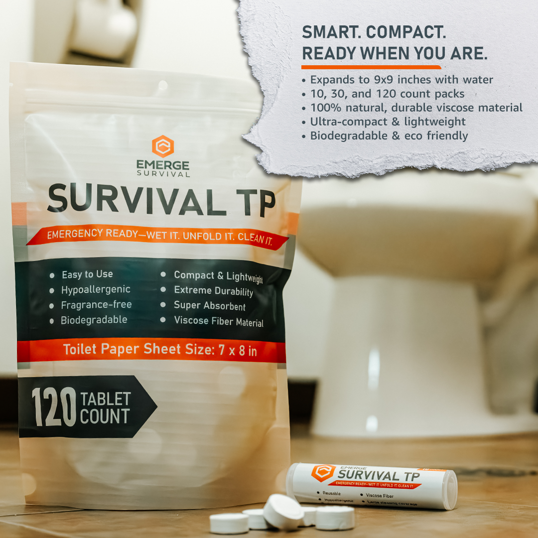 Emerge Survival Toilet Paper Emerge Survival