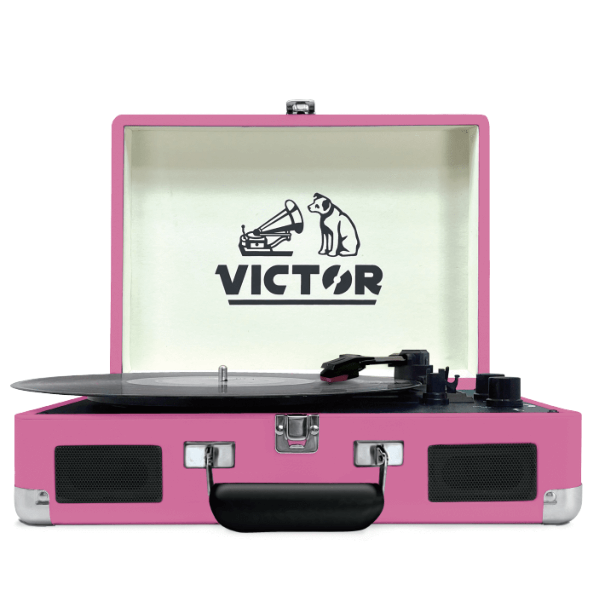 Victor Metro Dual Bluetooth Suitcase 3-Speed Turntable Jupiter Gear Home